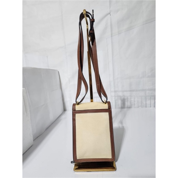 Authentic Burberry Thomas Burberry TB Shoulder Bag Brown/Cream - Picture 4 of 14